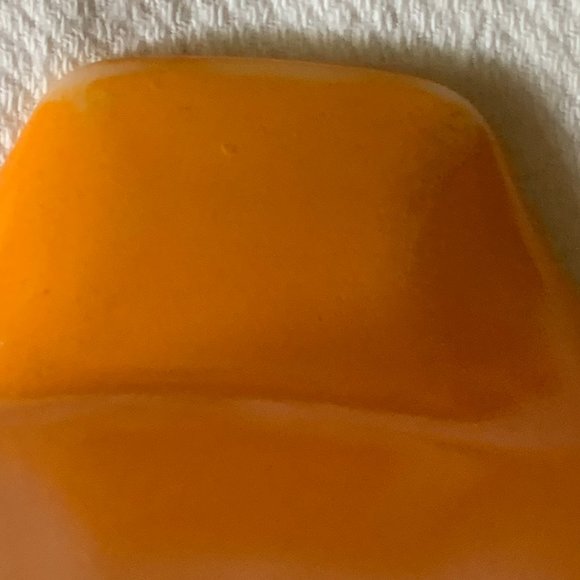 Vintage Pyrex Daisy Orange Casserole Bowl - 474-B - 1 1/2 Qt. - Picture 7 of 12